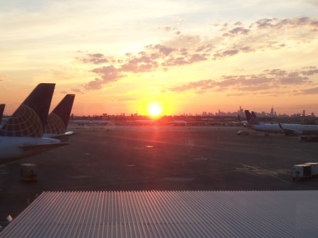 Newark Int'l Airport at 6am