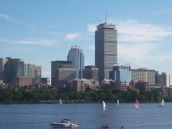 Boston from the other side of the river