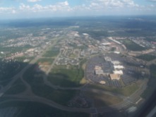 Overview of a town near D.C.